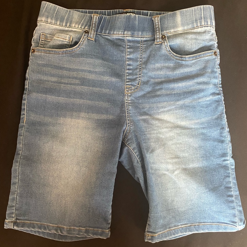 Denim Bermuda Shorts